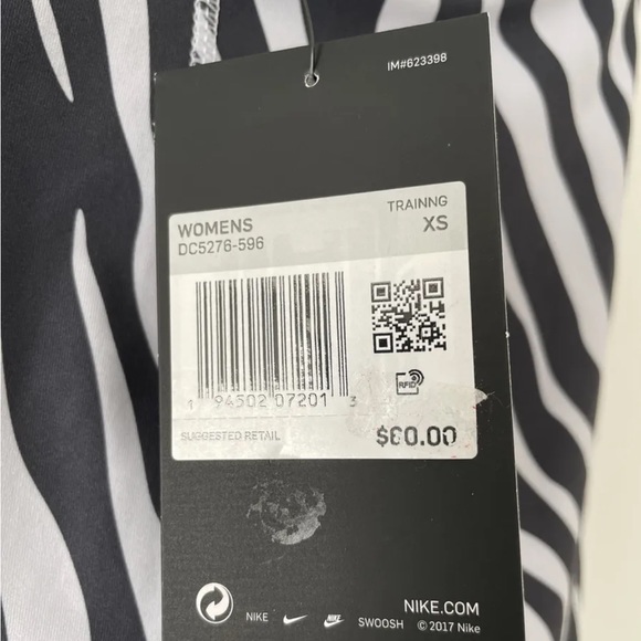 Nike One Icon Clash Animal Print 7/8 Women’s Leggings (DC5276-596) - Picture 4 of 4